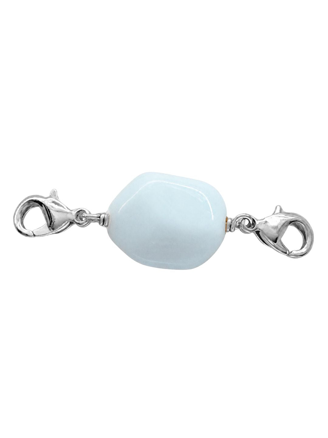 Silver-Plated Greek White Charms