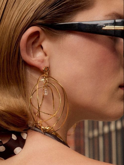 Boucles D’oreilles Percées 360°