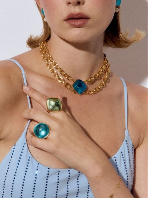 Collier doré L'Amoroso