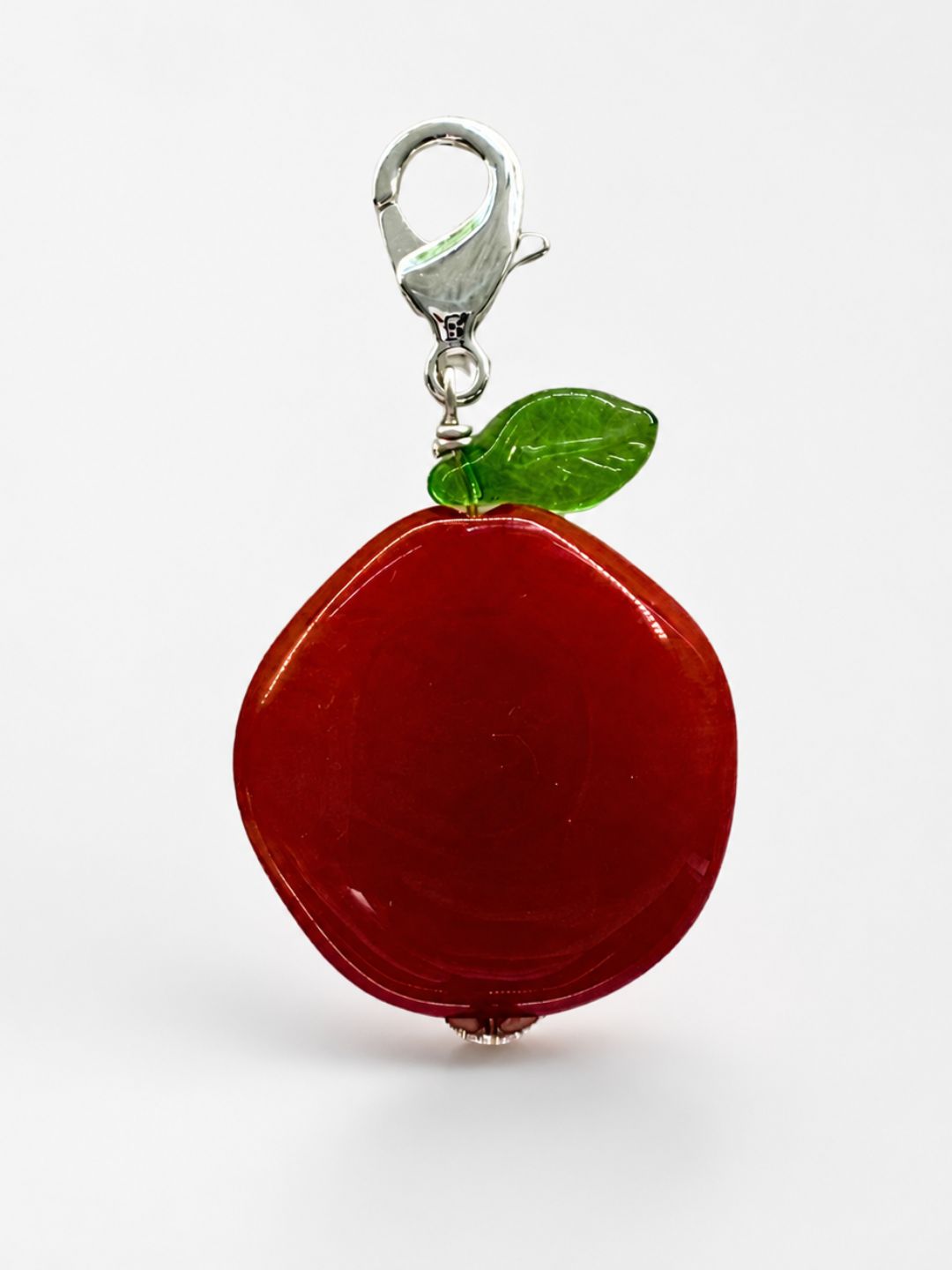 Silver Cherry Tomato Charms