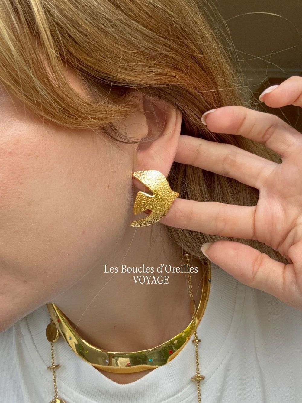Boucles D'oreilles Percées Voyage