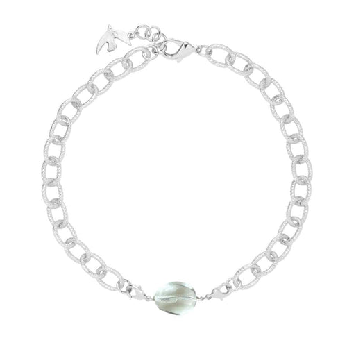 Perle Charms Argentée Cristal Eternel