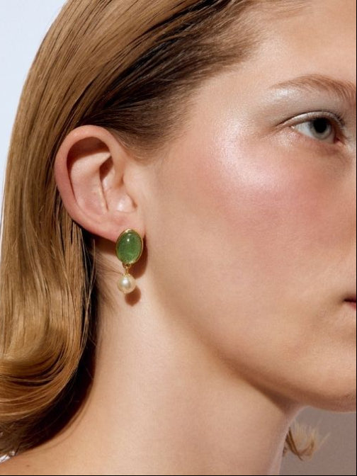 Boucles d'oreilles percées L’Amoroso