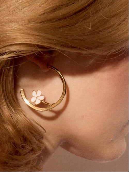 First Date Golden Hoops