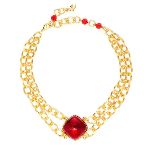 Gold-plated L'Amoroso Necklace
