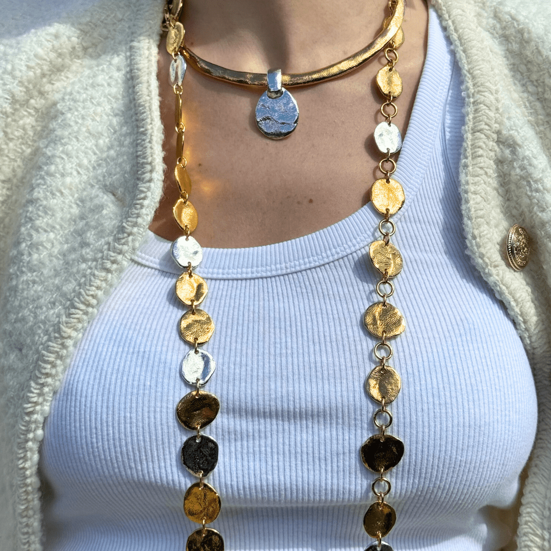 Gold Plated Sterling Silver One Thousand and One Nights Necklace