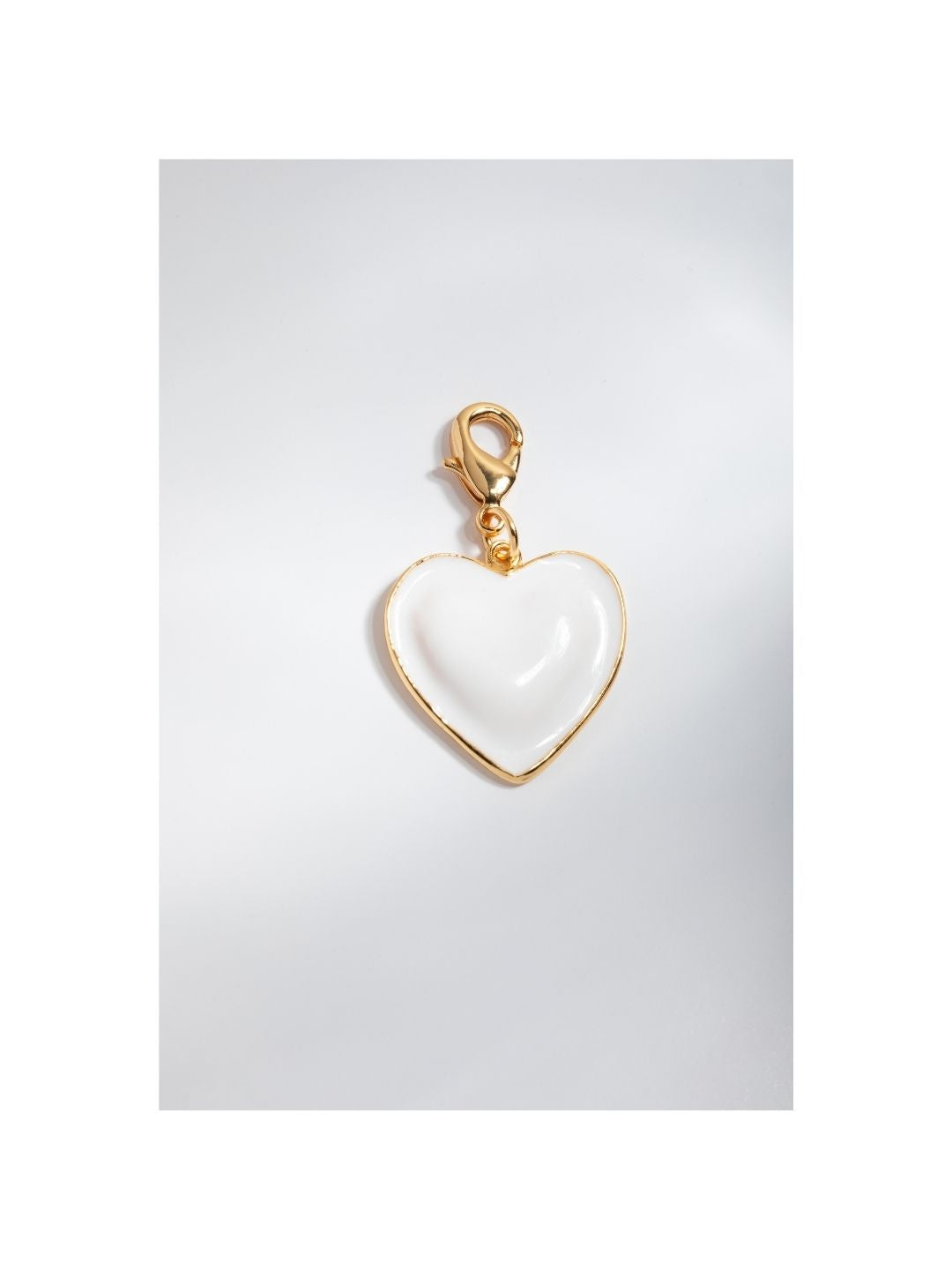 Charms Blanc Coeur d'Amour