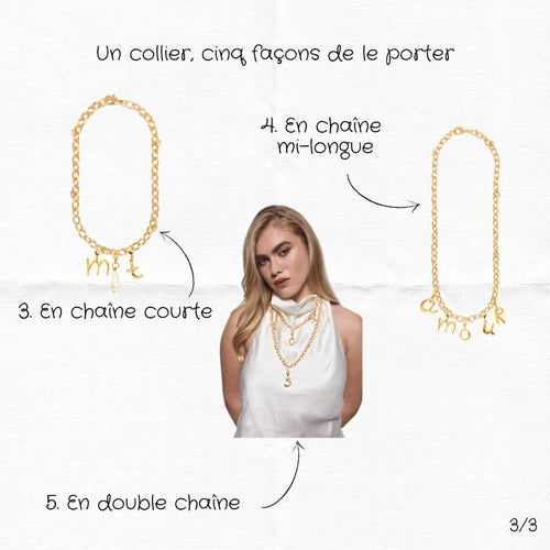 Sautoir Charms "Charlie"