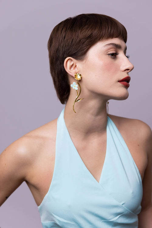 Boucles D’oreilles Clips Doré Paris