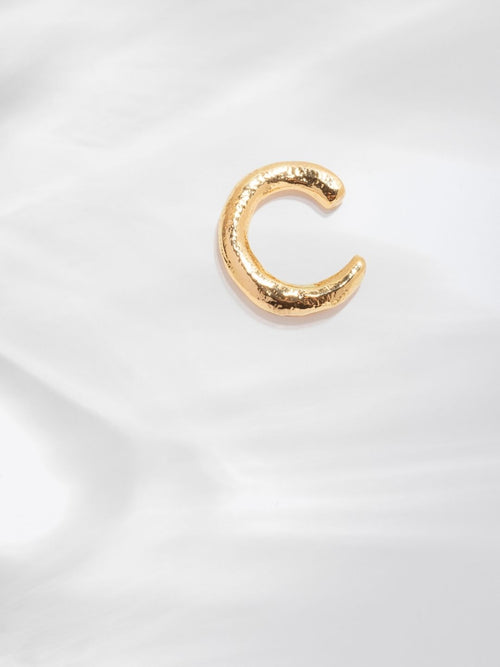 Alphabet Earrings - LETTER C