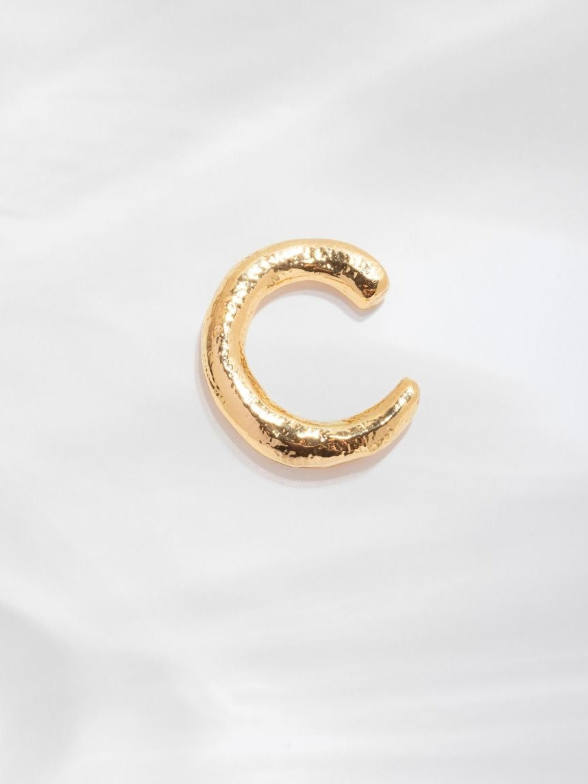 Boucles d'oreilles L'Alphabet - LETTRE C