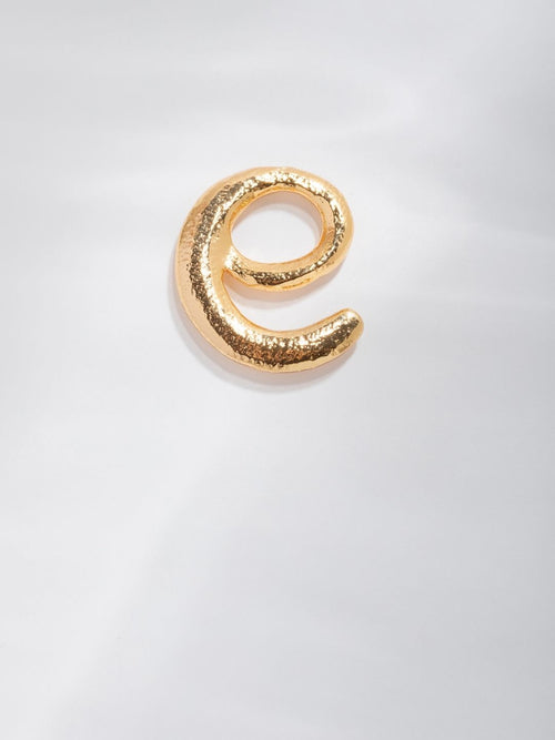 Boucles d'oreilles L'Alphabet - LETTRE E