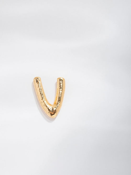 Boucles d'oreilles L'Alphabet - LETTRE V