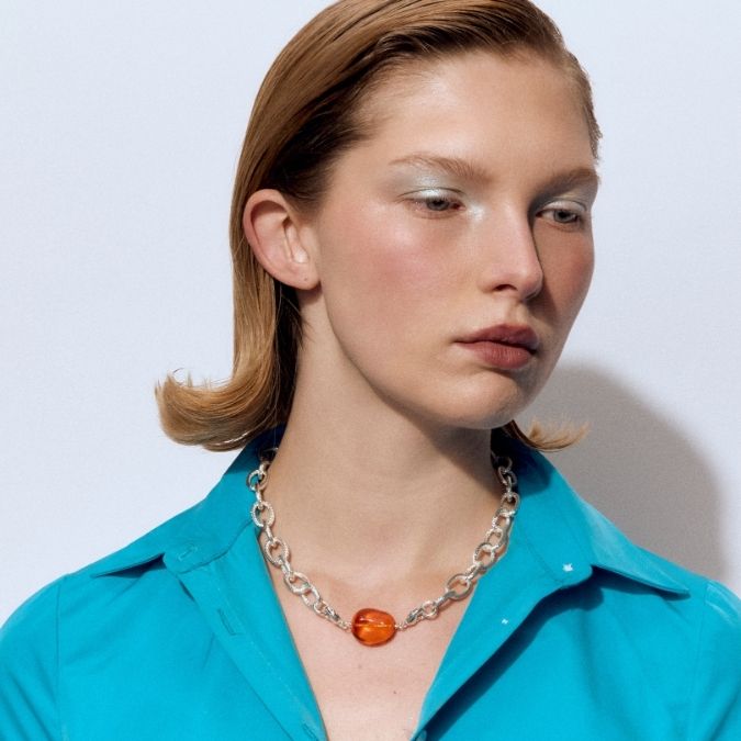 Collier Interchangeable L'Heure Argentée