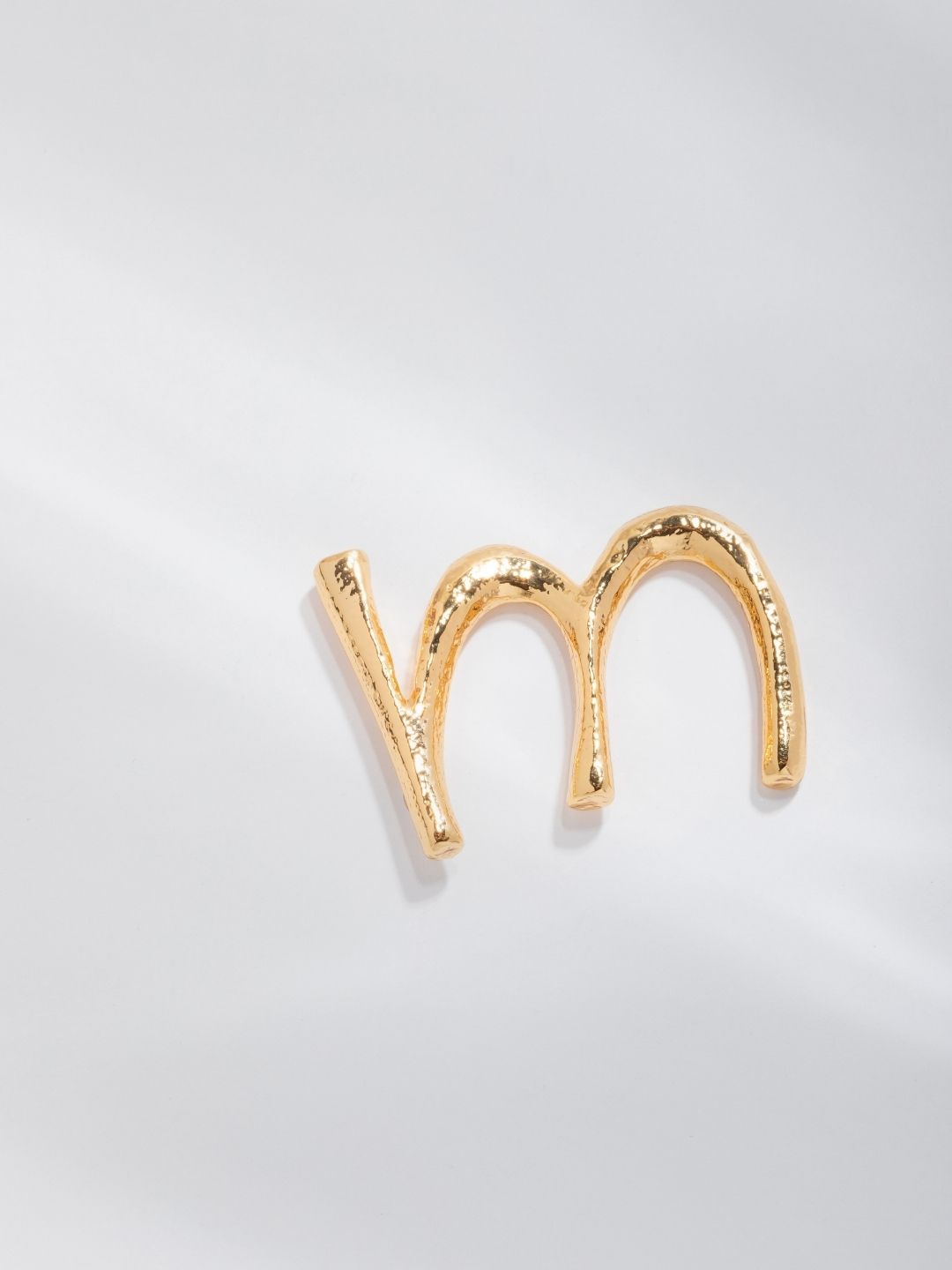 Alphabet Earrings - LETTER M