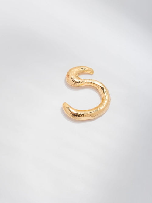 Boucles d'oreilles L'Alphabet - LETTRE S