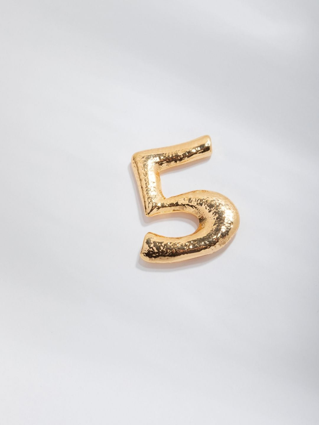 Number Earrings - NUMBER 5