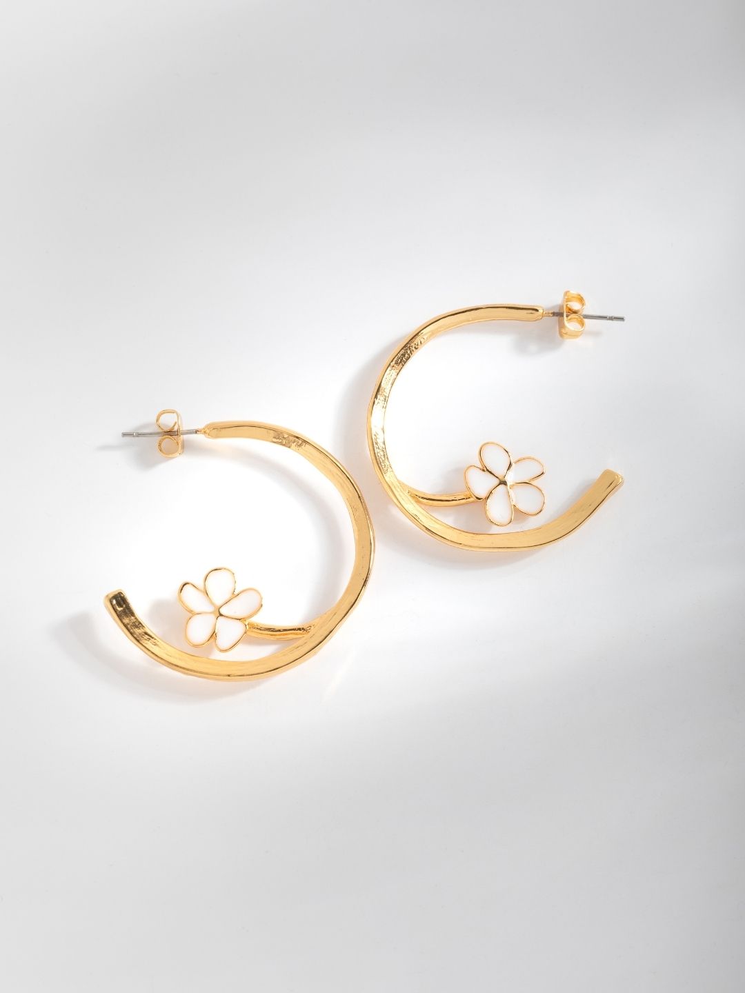 First Date Golden Hoops