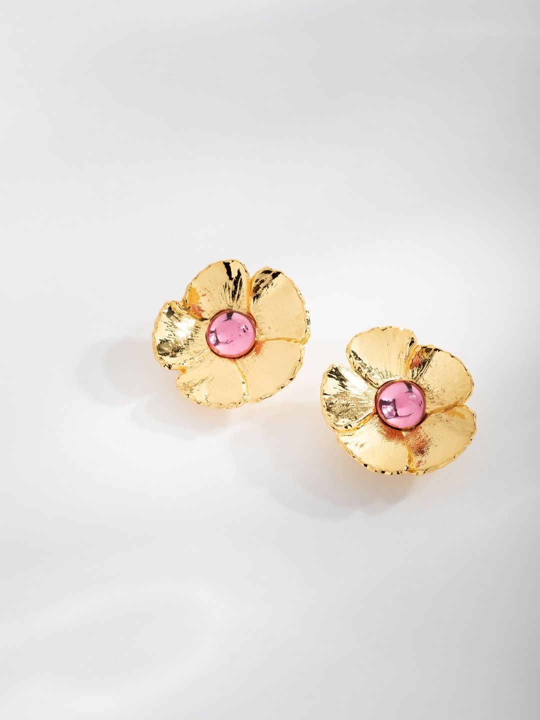 Gold Cabaret Clip-On Earrings