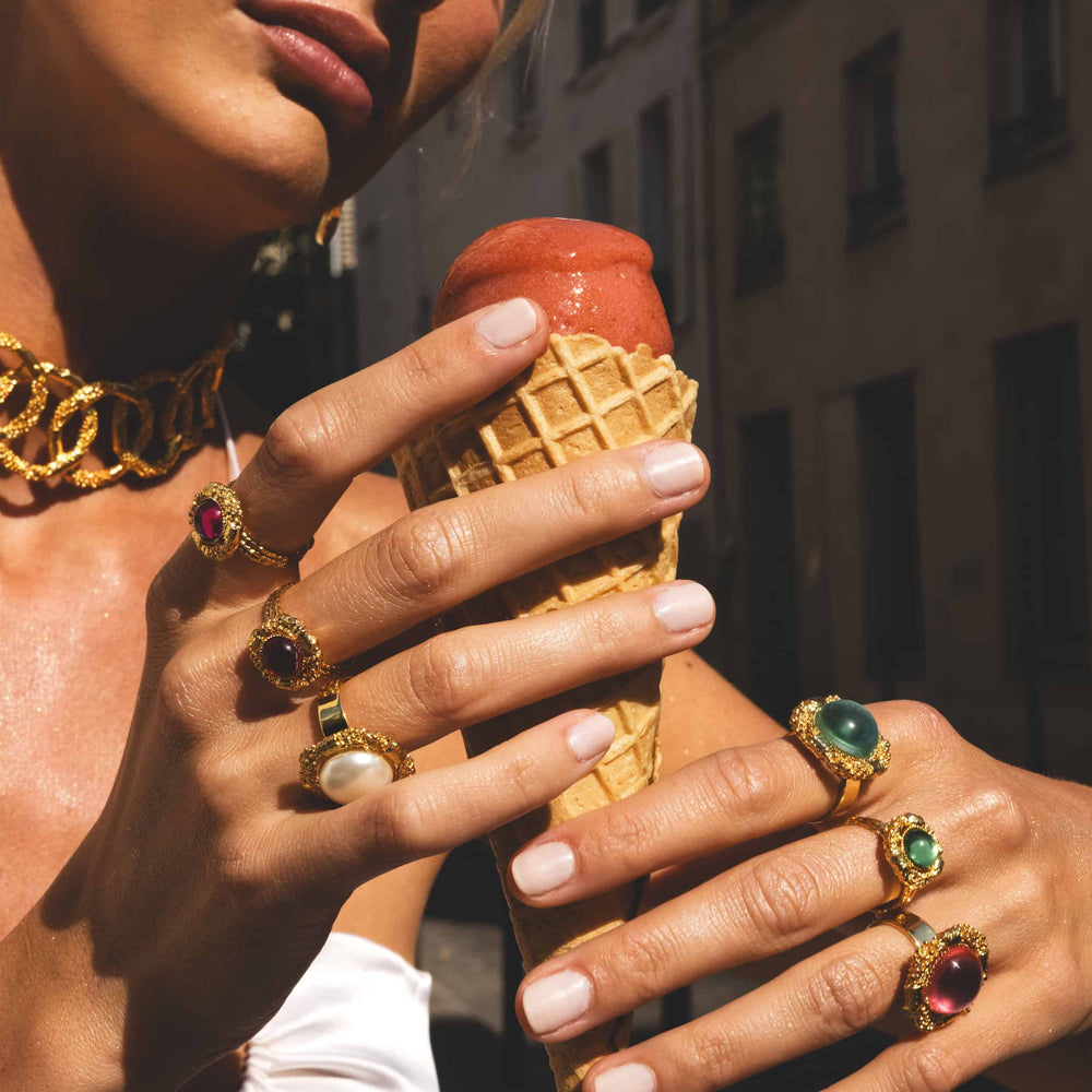 Bague Doré L'Heure Dorée