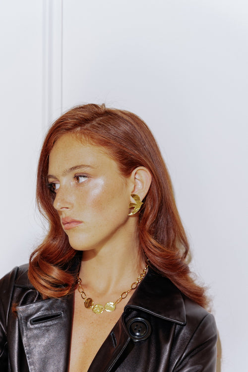 Boucles D'oreilles percée Doré Voyage