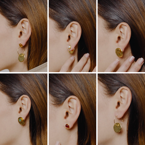 Boucles D'oreilles 1001 nuits Interchangeables