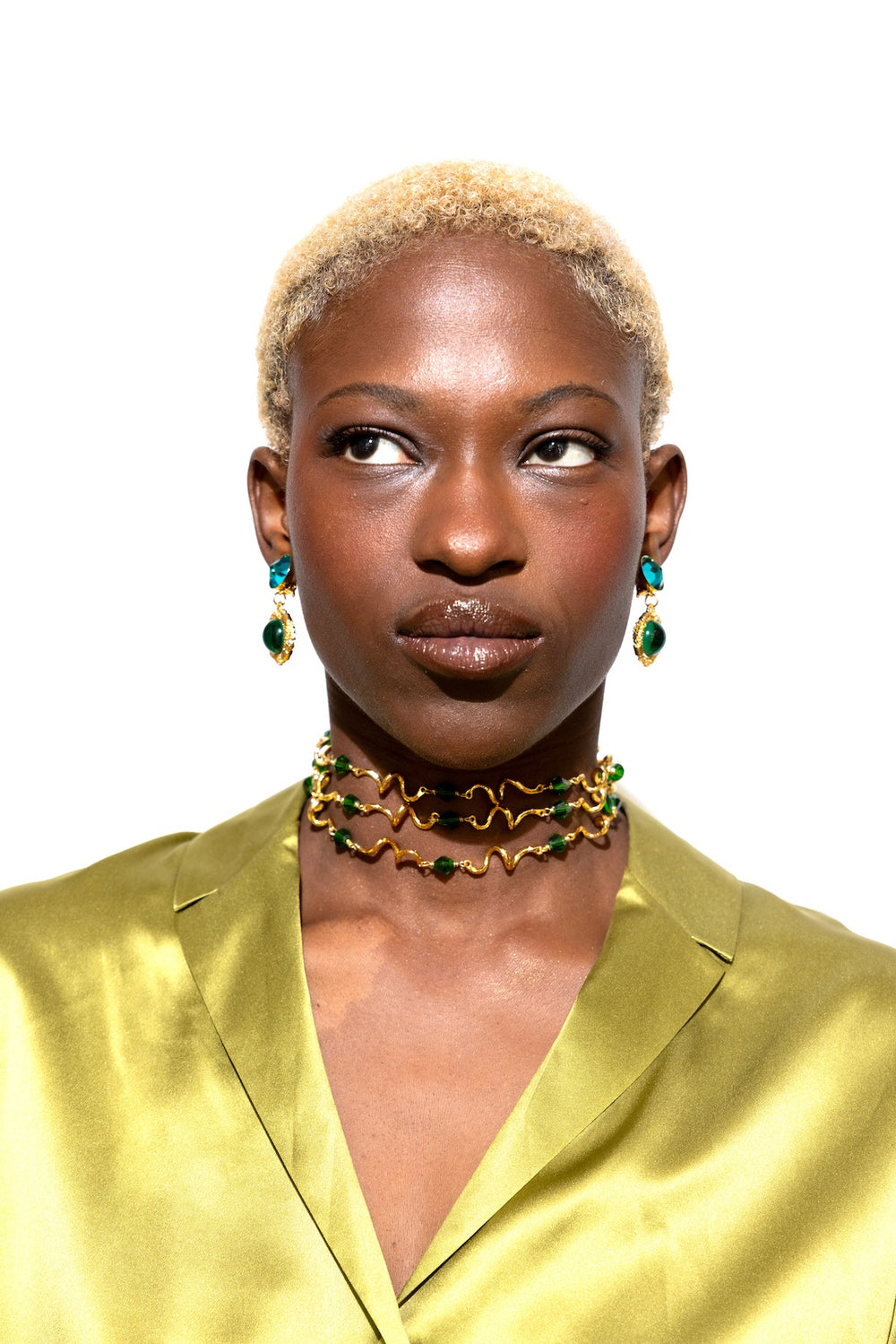 Cabaret Gold Clip-On Earrings