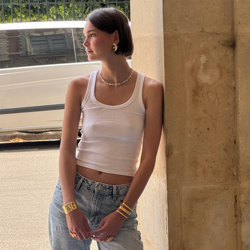 Boucles D'oreilles percée Doré Voyage