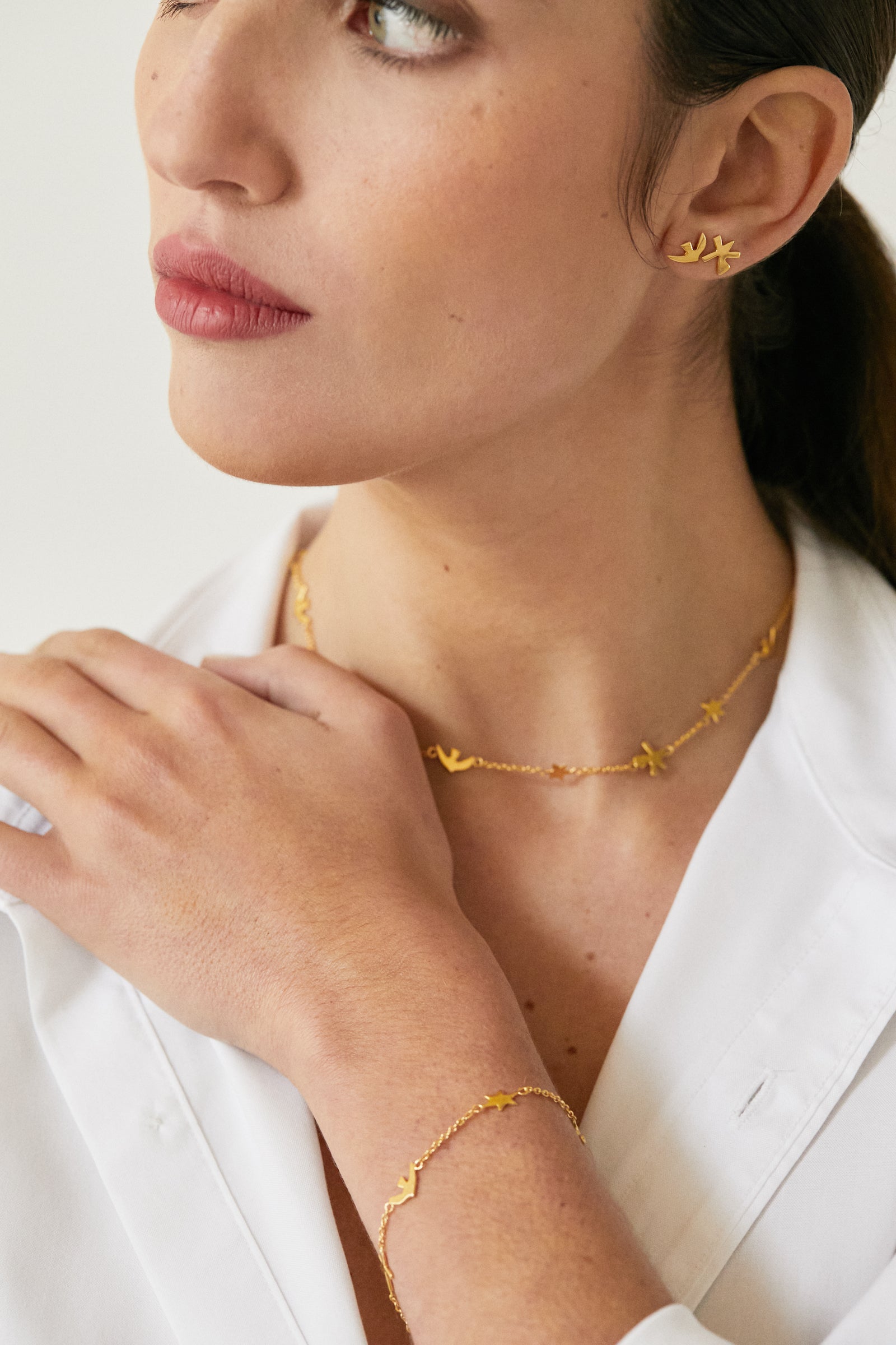 Vermeil Etincelle Earrings