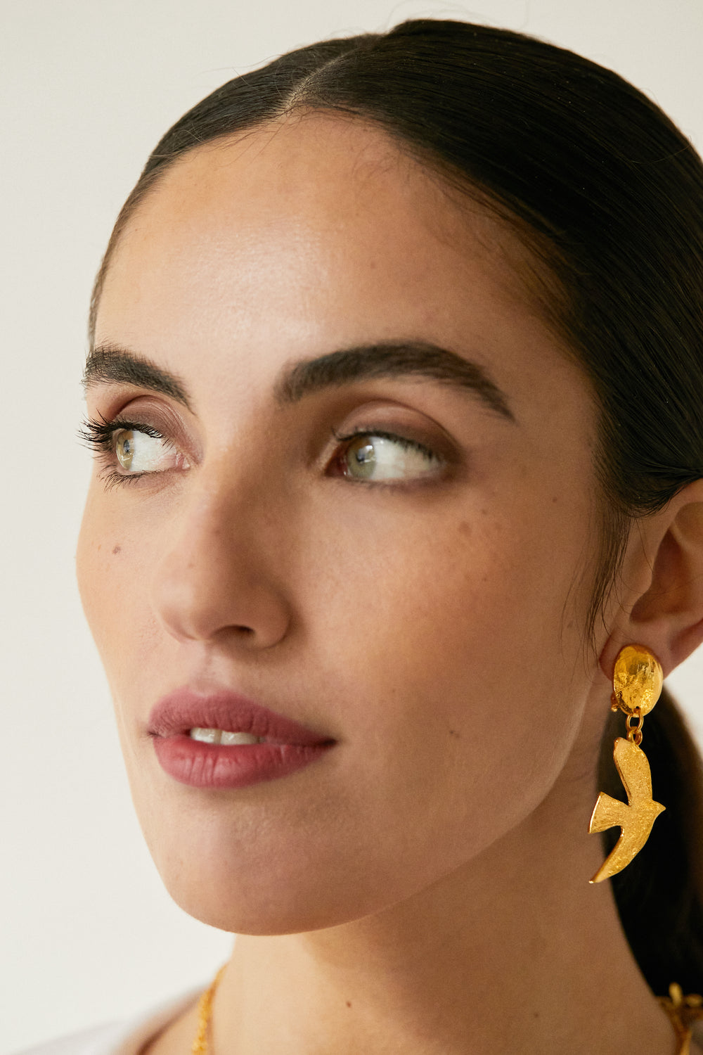 Boucles D'oreilles Clips Argenté Voyage