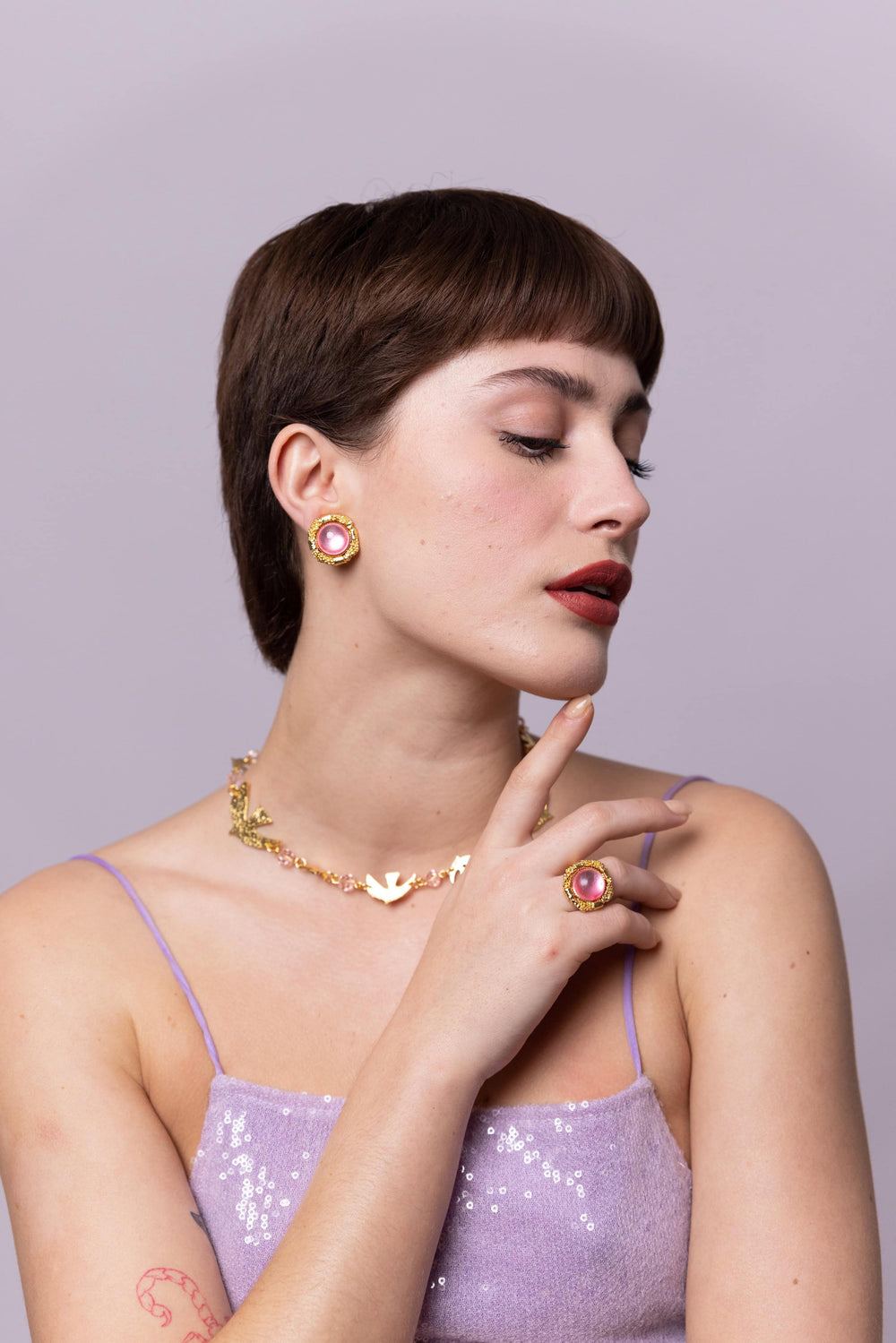Gold Travel Necklace