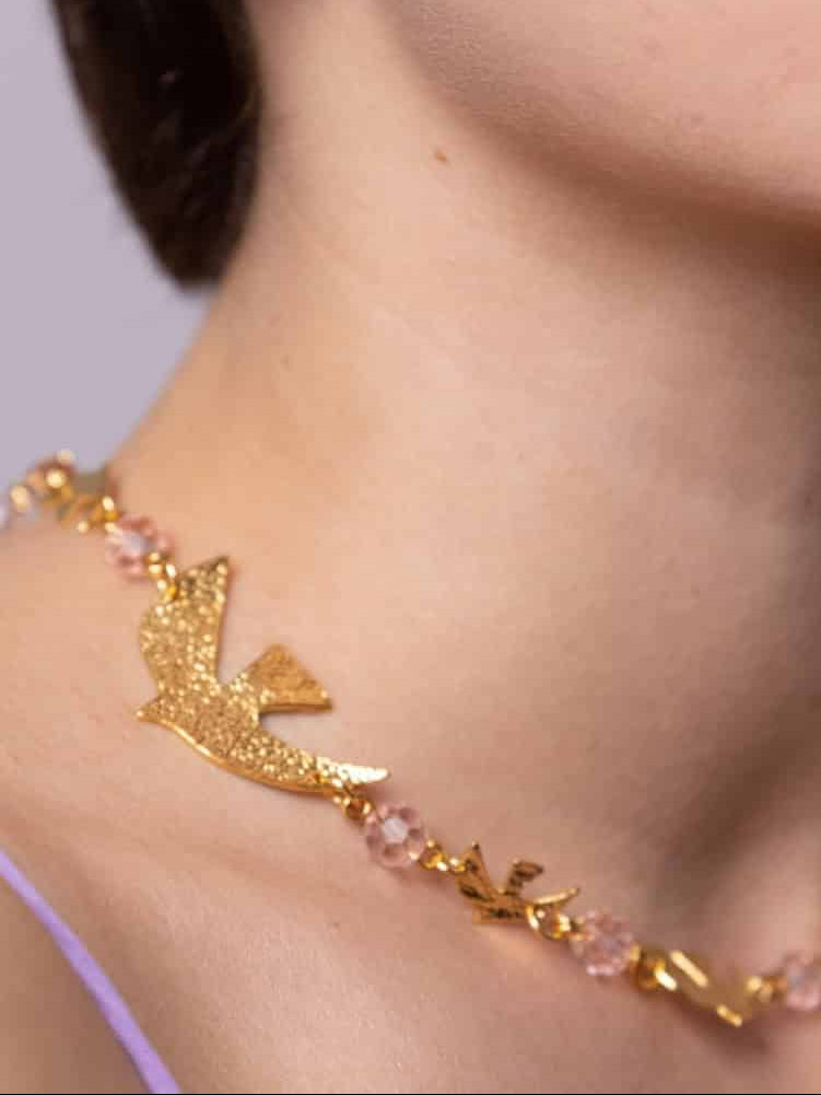 Collier Doré Voyage