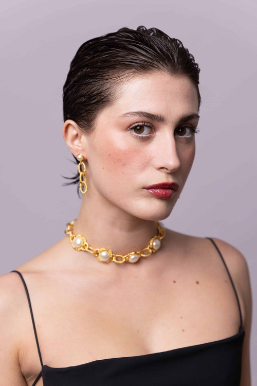 Collier Doré L'heure Dorée