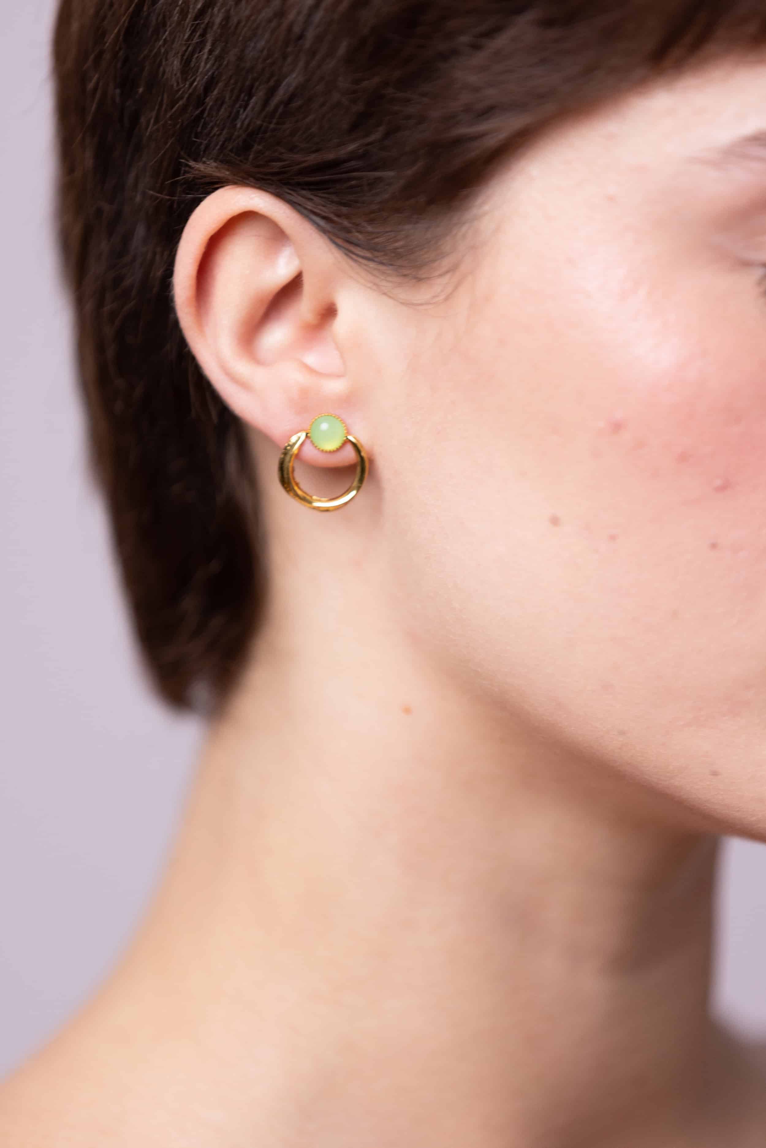 Boucles D'oreilles Percée Doré Joséphine