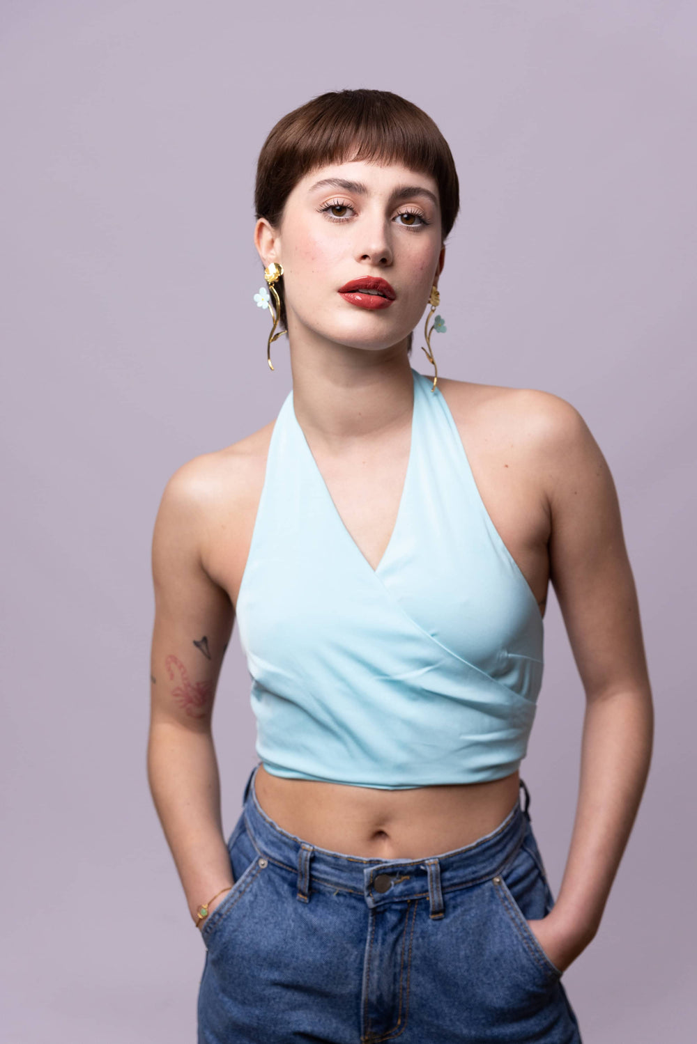 Boucles D’oreilles Clips Doré Paris