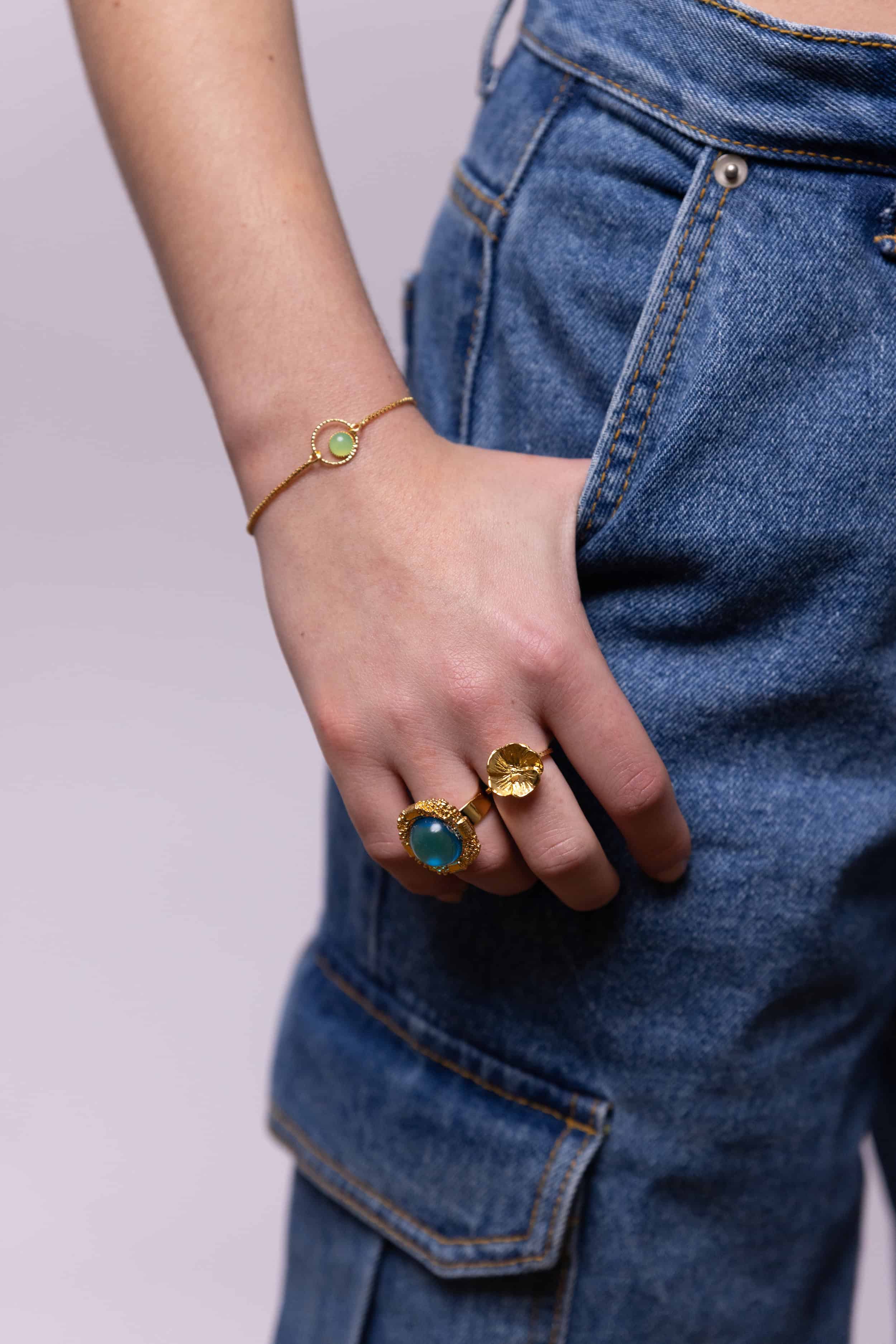Bracelet Argenté L'Heure Dorée