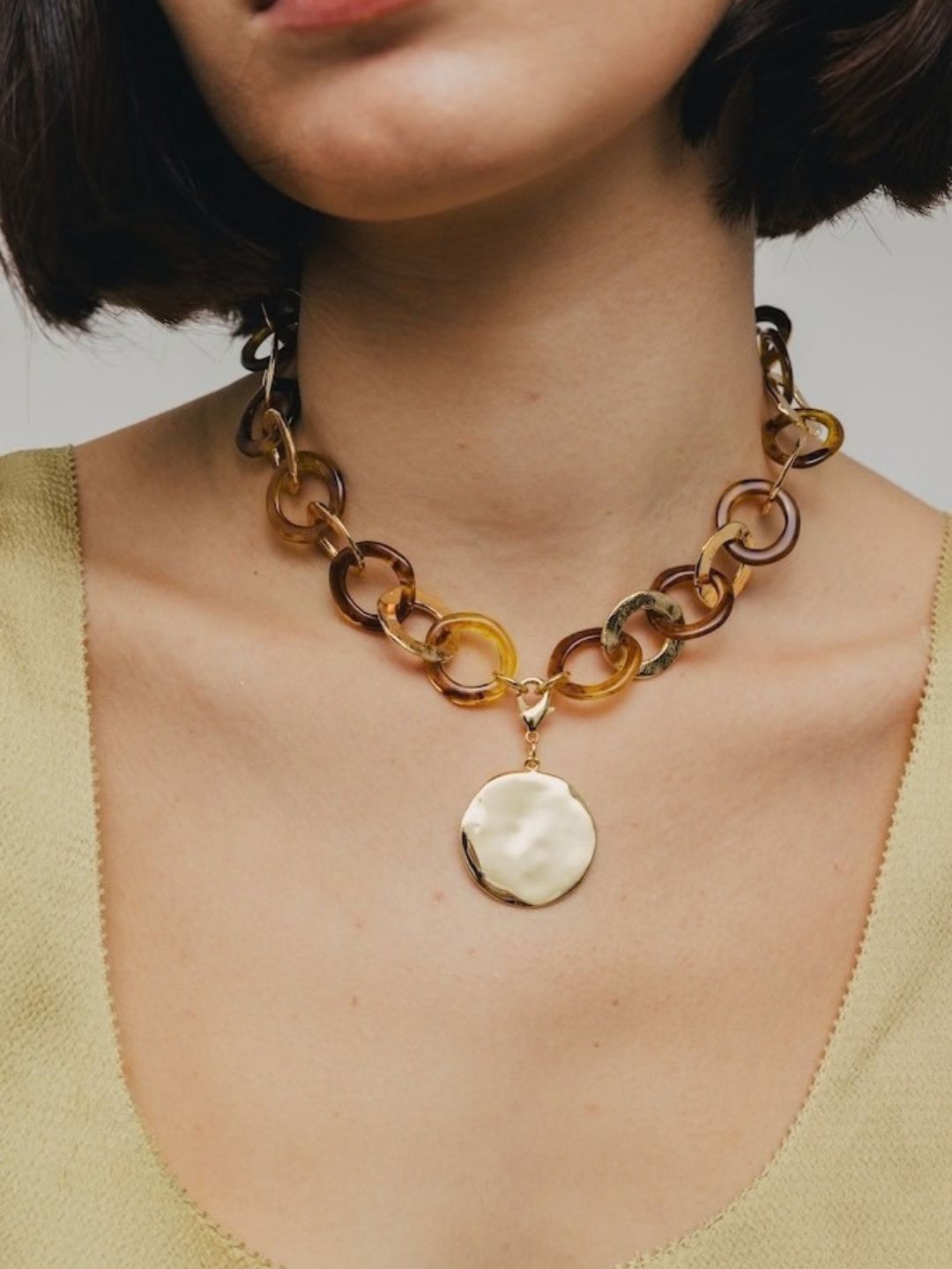 Collier Doré Interchangeable 18 heures