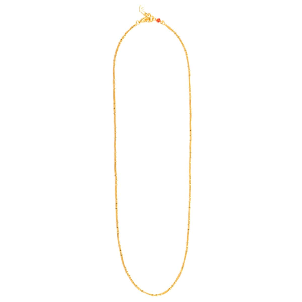 Gold-plated necklace Unexpected encounter