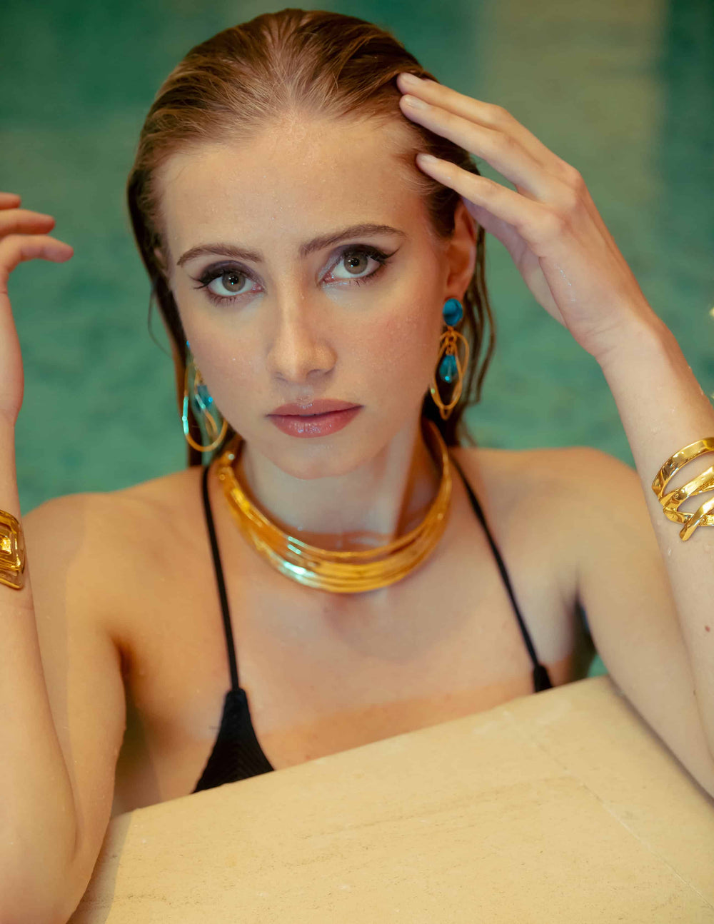 Gold Follow Me Necklace