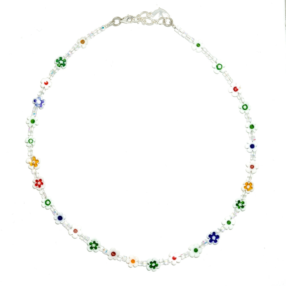 Silver necklace BB