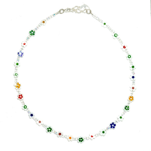 Silver necklace BB