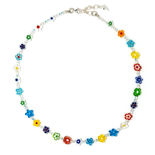 Silver necklace BB