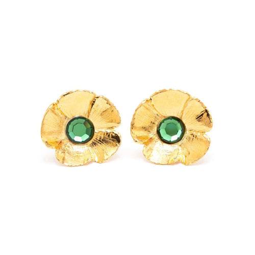 Gold Cabaret Clip-On Earrings