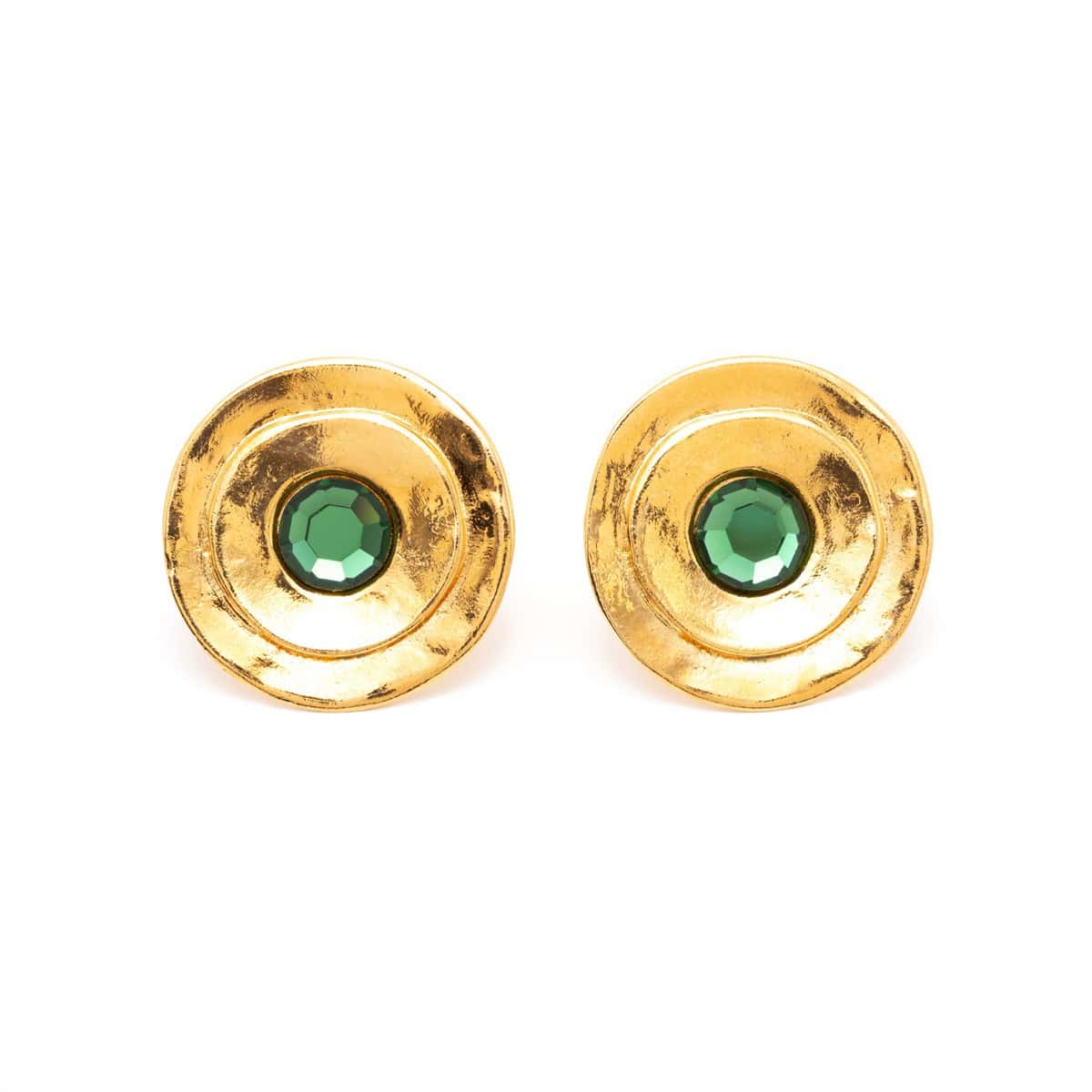 Gold Cabaret Clip-On Earrings