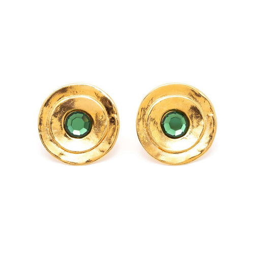 Gold Cabaret Clip-On Earrings