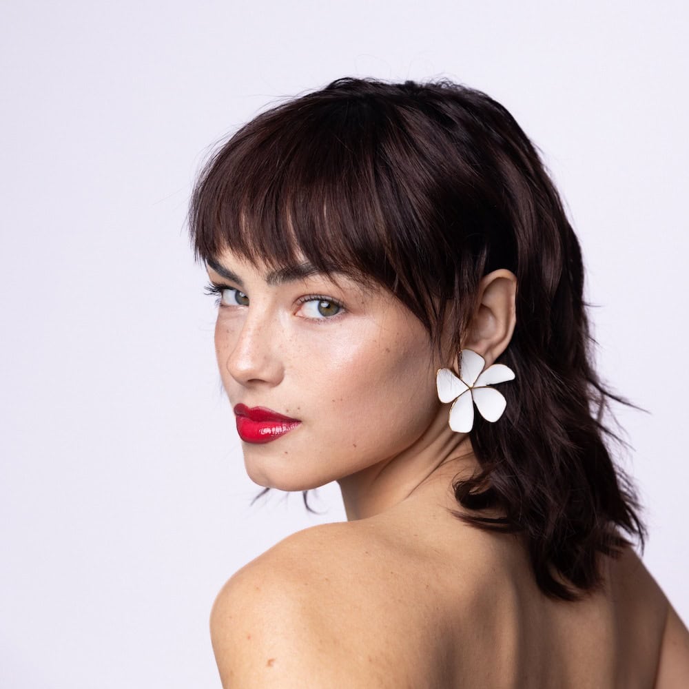 Gold Clip-On Earrings 41 Degrees