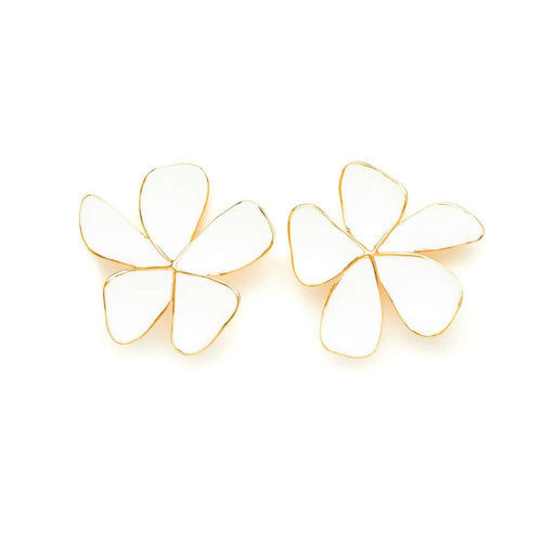 Gold Clip-On Earrings 41 Degrees
