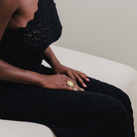 41-degree gold ring