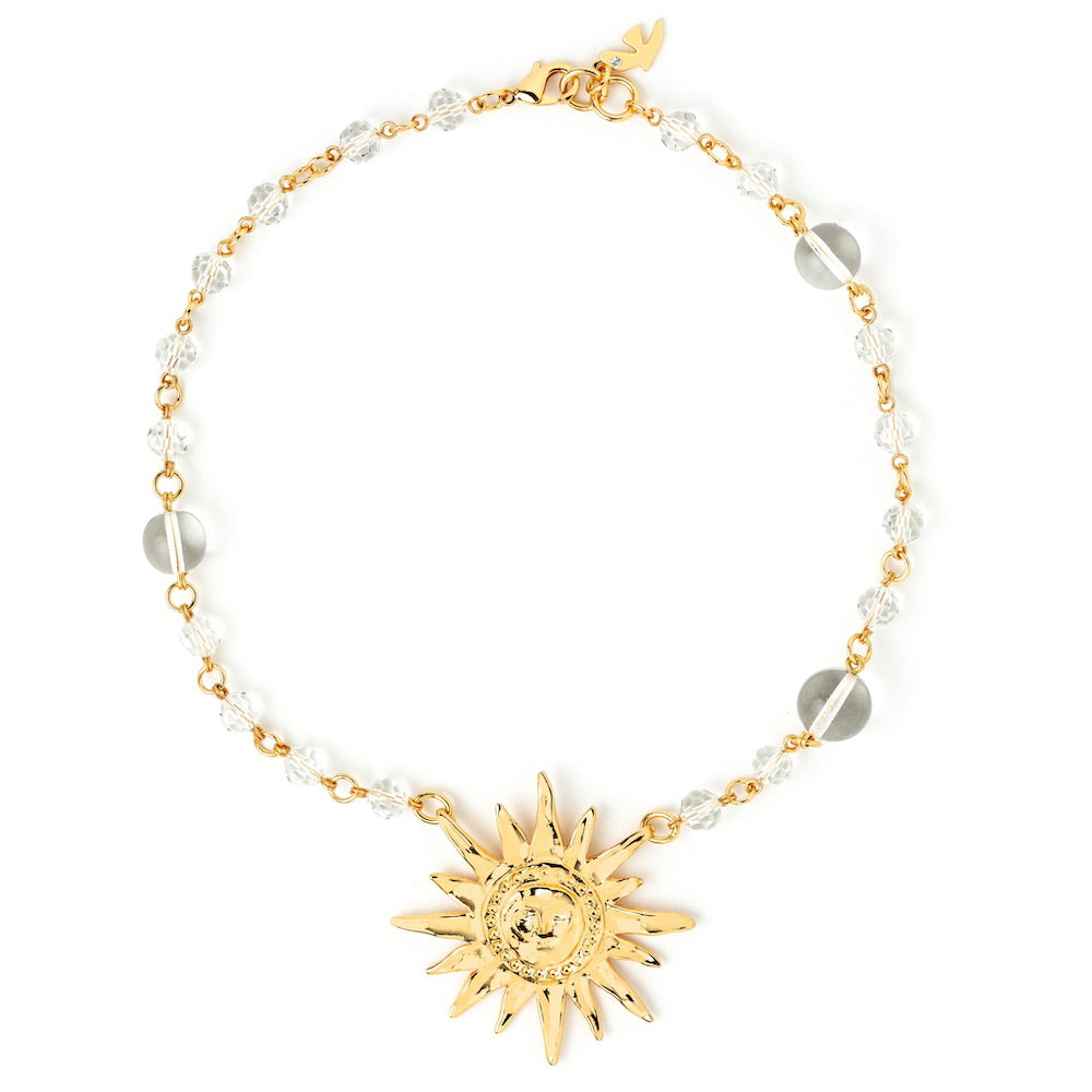 Gold necklace 41 degrees