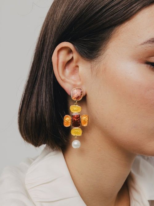 Boucles d'oreilles Clips dorées Dolce Dolcezza